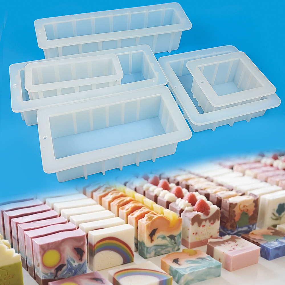 Soap Making Kit For Beginners - قالب صابون متعدد الأحجام للاختيار من