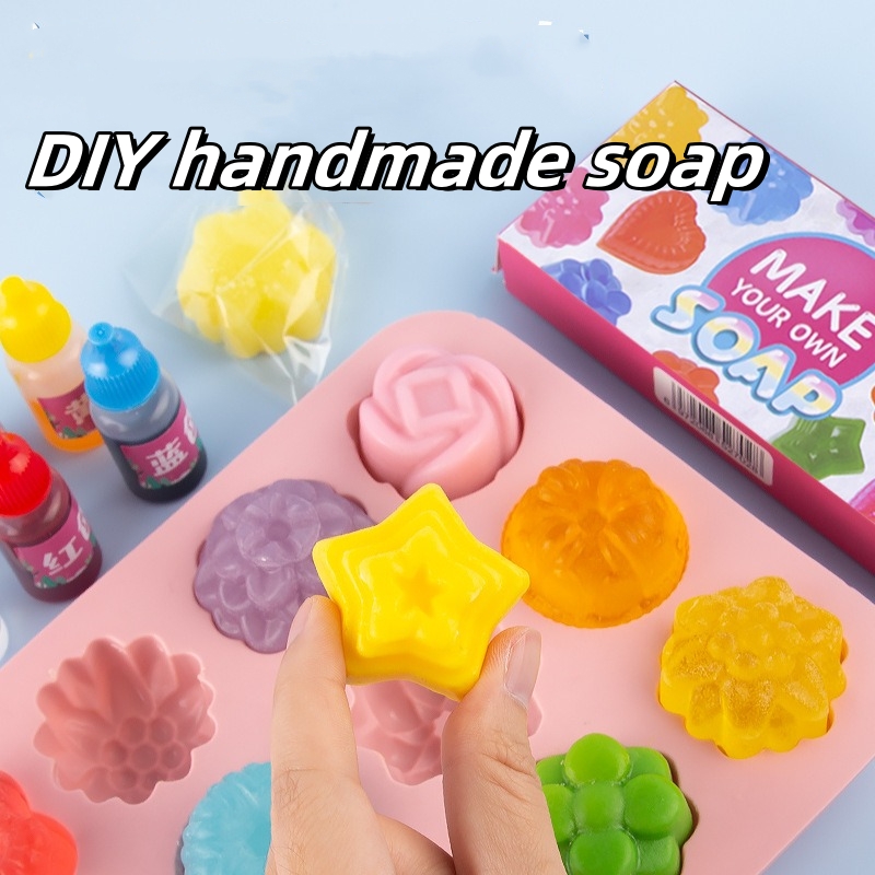 Soap Making Kit For Beginners - DIY اليدوية الصابون الكريستال الصابون مصنع