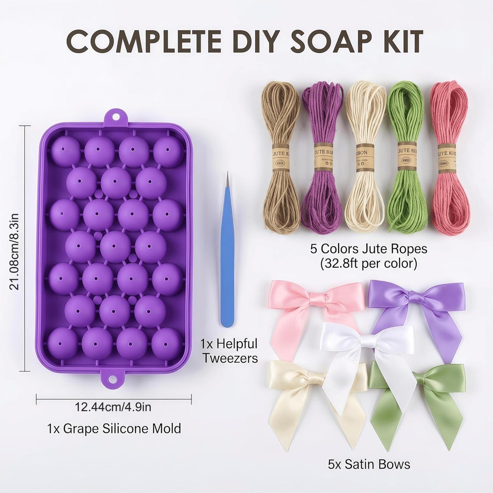 طقم صنع الصابون يدويًا، قالب ص - مراجعة Soap Making Kit For Beginners وسعره