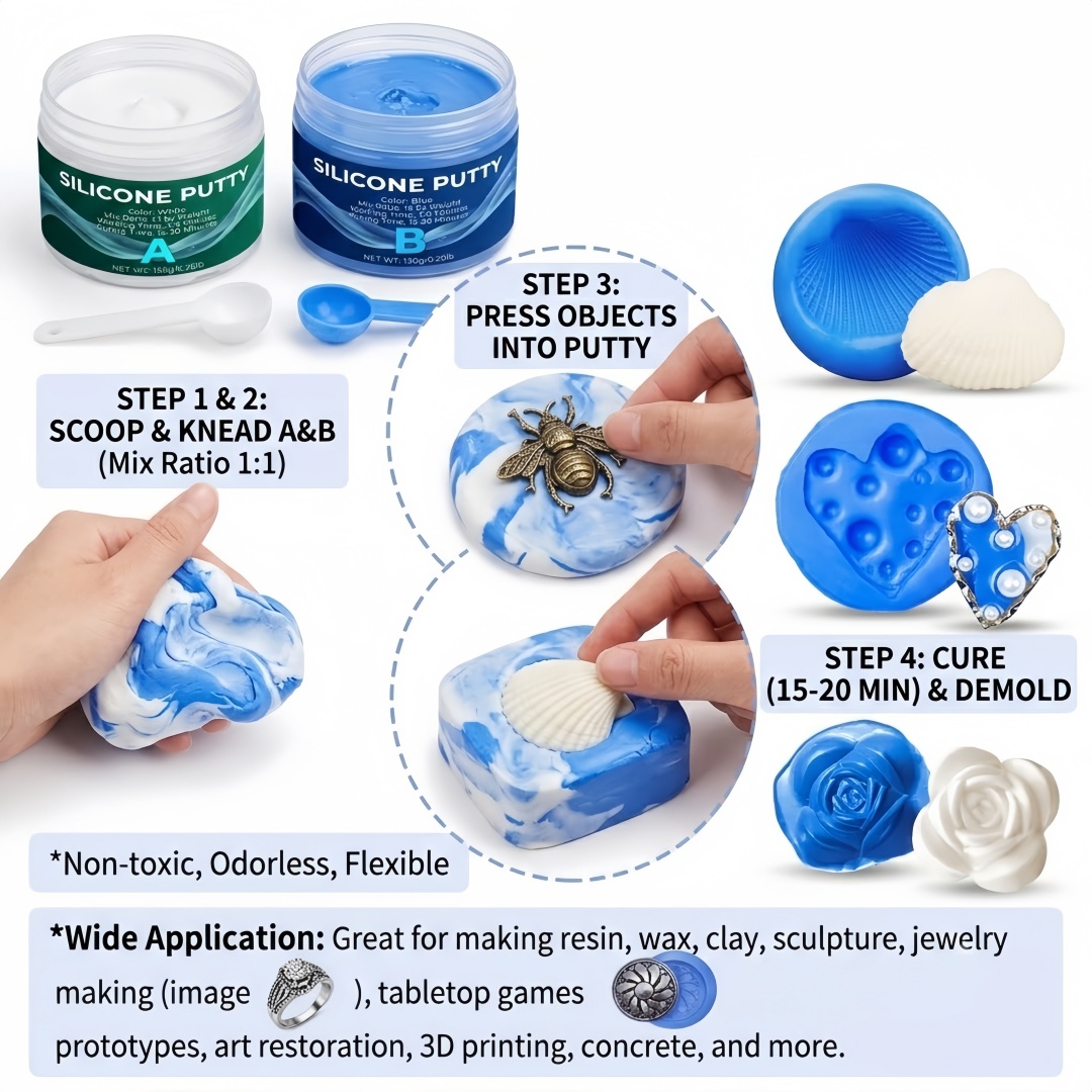 لوازم صنع قوالب السيليكون سهلة - مراجعة Soap Making Molds وسعره
