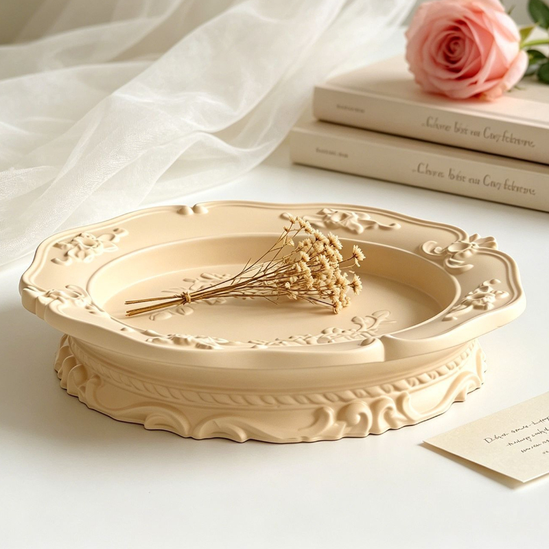 قالب سيليكون أنيق بتصميم باروك - مراجعة Soap Making Molds وسعره