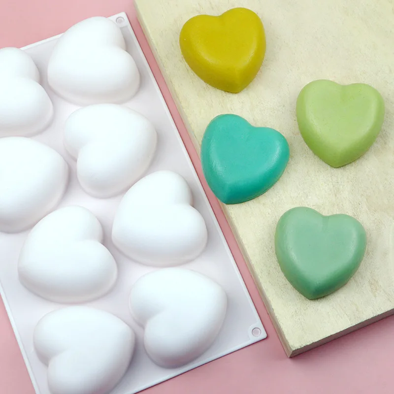 الحب القلب سيليكون قالب الصابو - مراجعة Soap Making Kit For Beginners وسعره