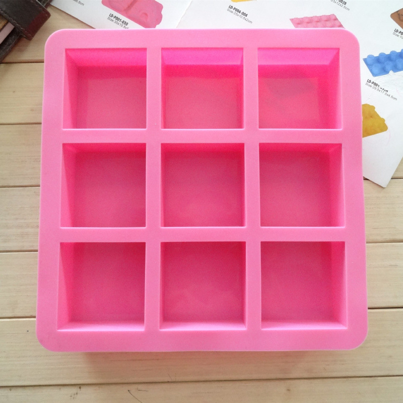 قوالب كعكة سيليكون مربعة قوالب - مراجعة Soap Making Guide وسعره